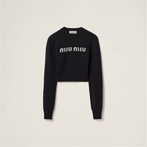 miu miu heart sweater|miumiu cashmere sweater.